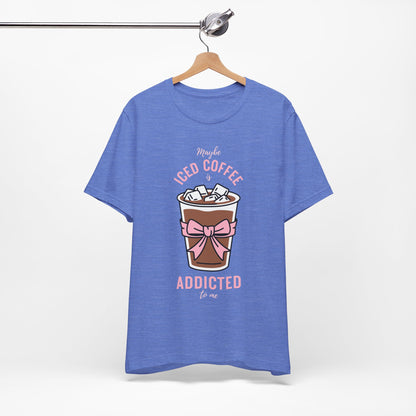 Iced Coffee Addict Tee