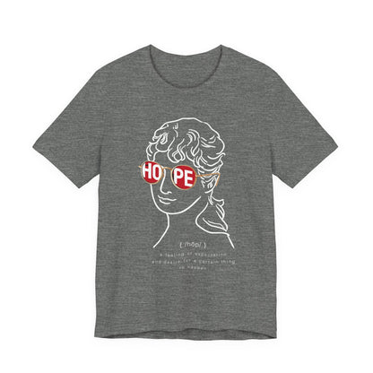 Hope Definition Statue Tee