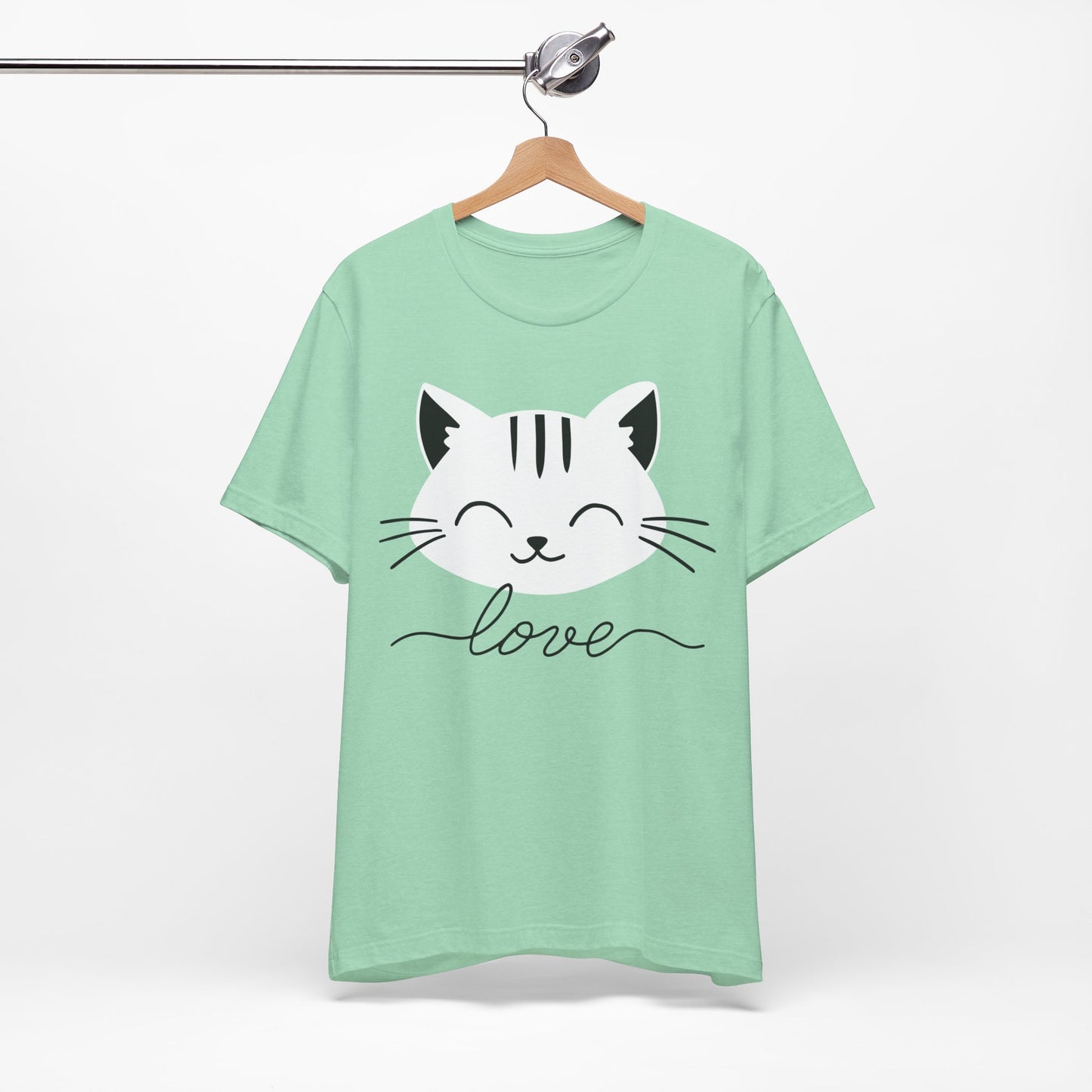 Cat Love Minimalist Tee