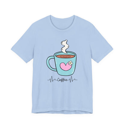 Coffee Lover's Heart Tee