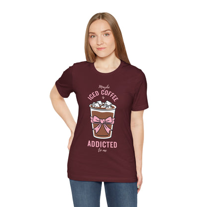 Iced Coffee Addict Tee