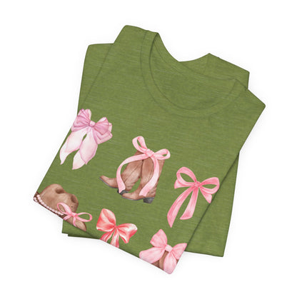 Western Bow Charm Tee