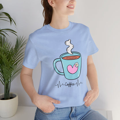Coffee Lover's Heart Tee
