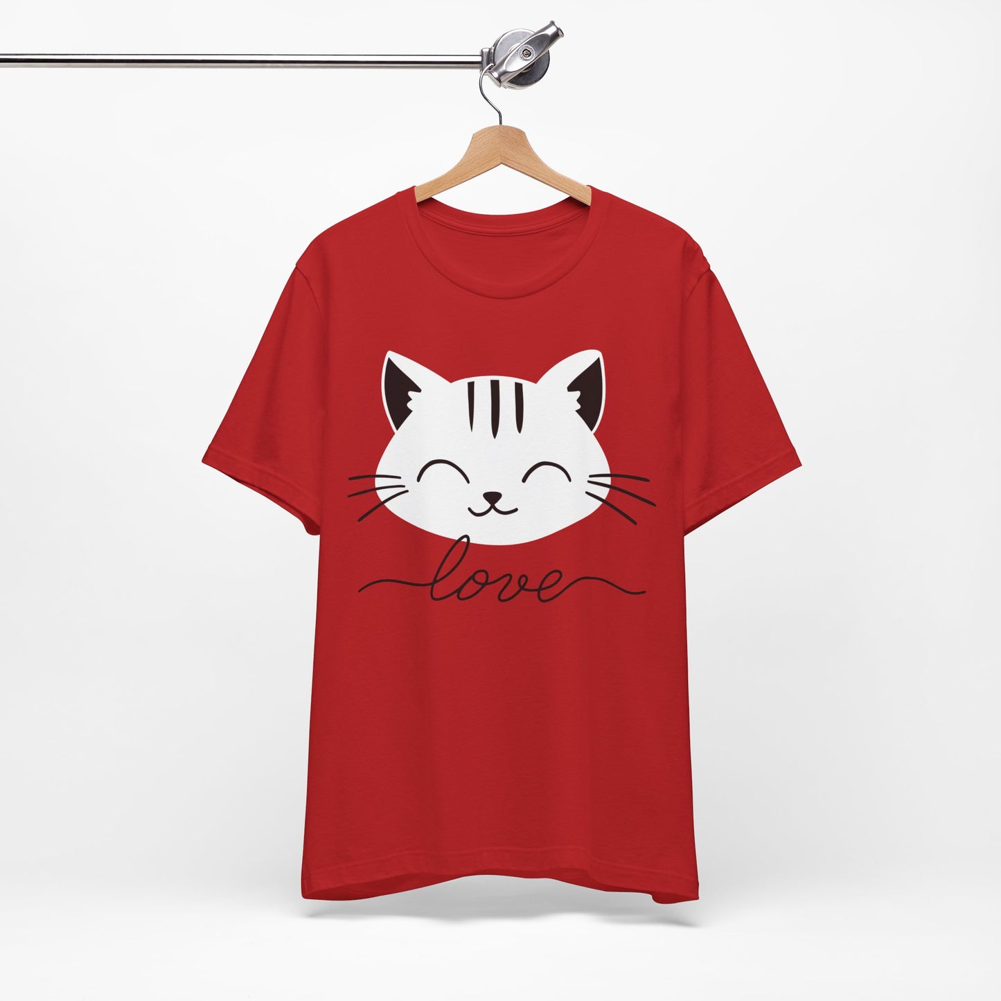 Cat Love Minimalist Tee