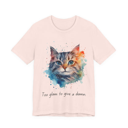 Watercolor Cat Tee