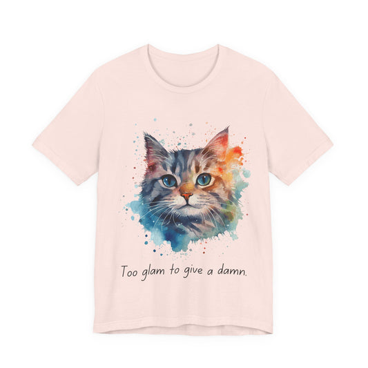 Watercolor Cat Tee