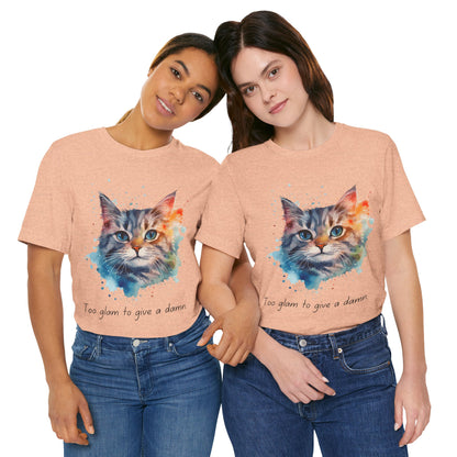 Watercolor Cat Tee