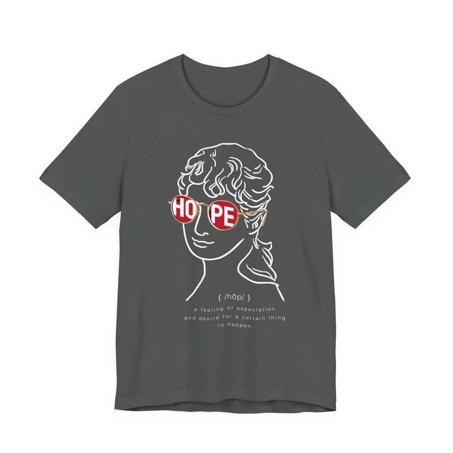 Hope Definition Statue Tee