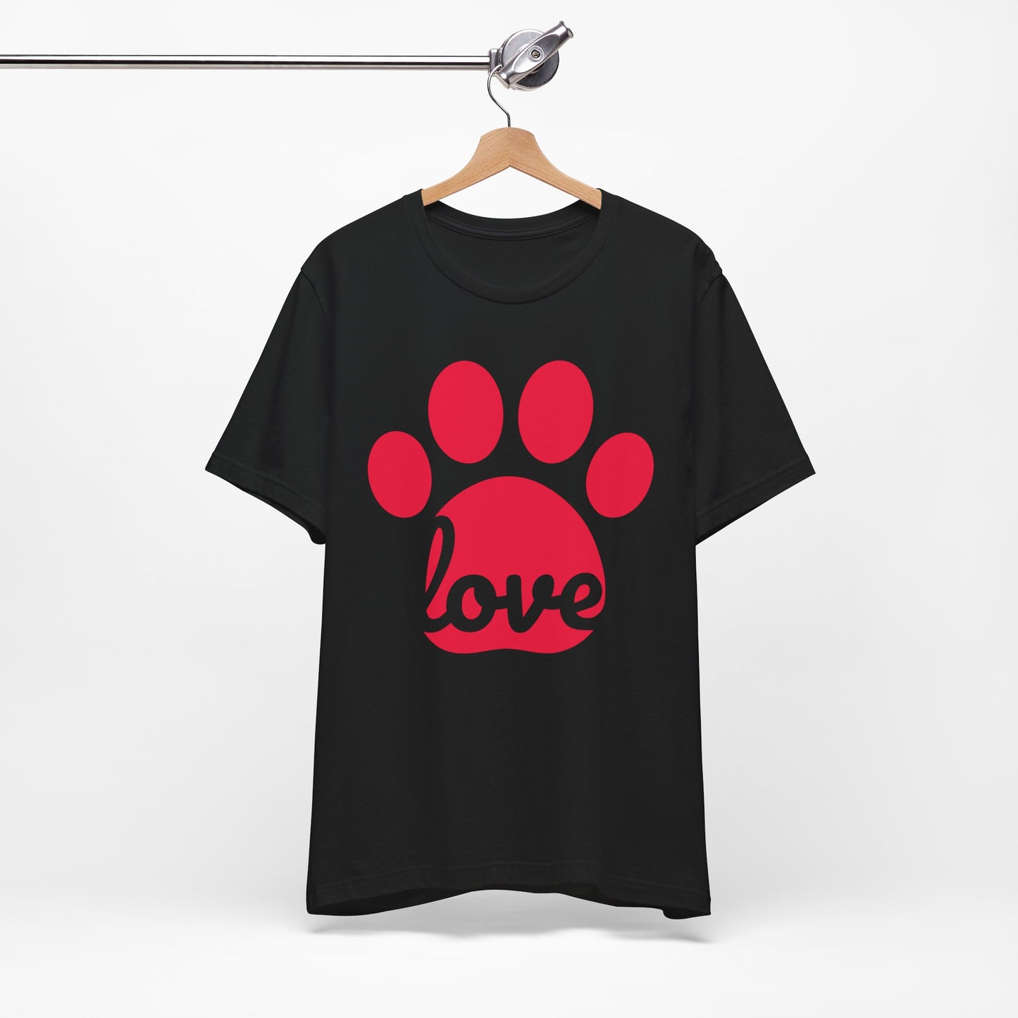 Love Paw Print Jersey Tee