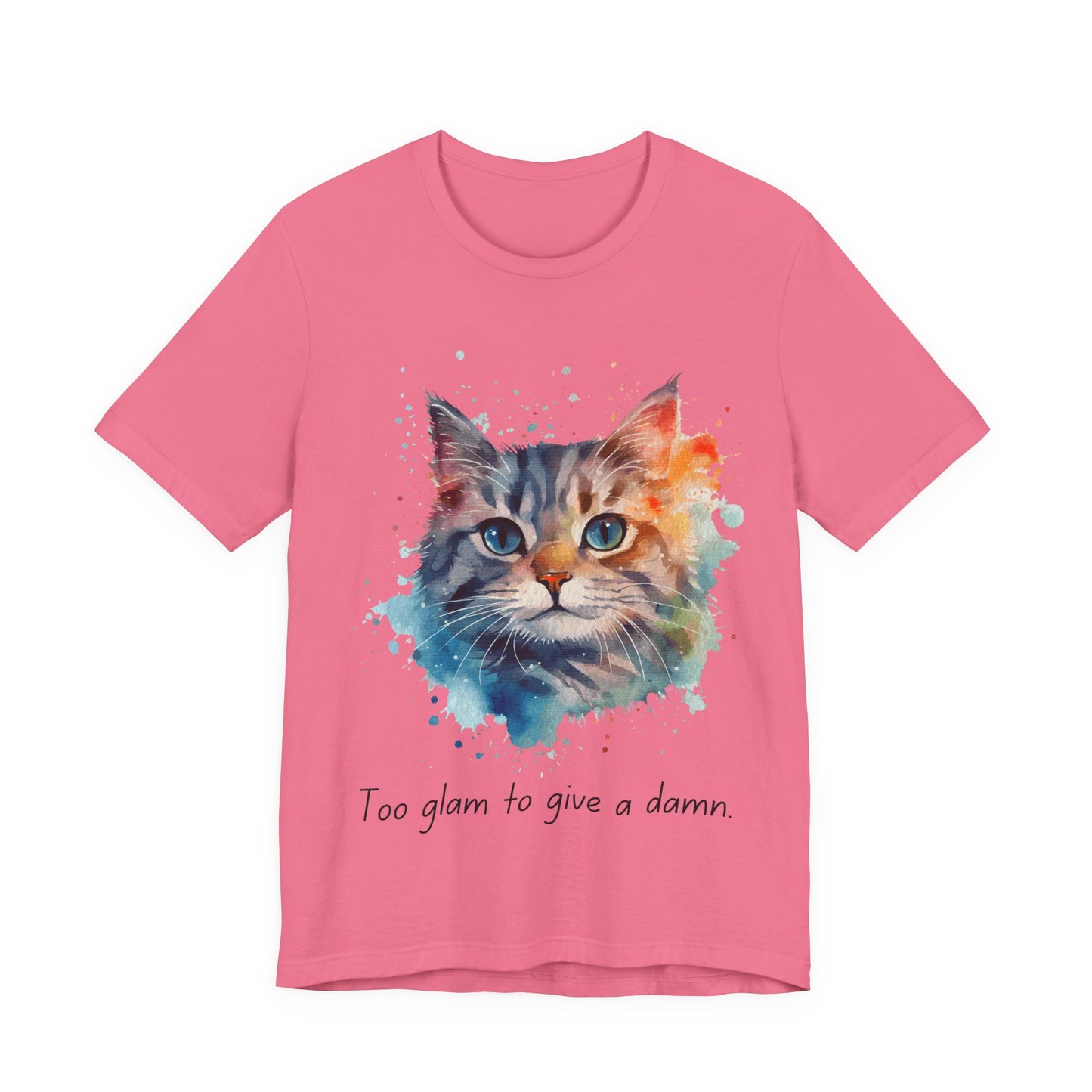 Watercolor Cat Tee