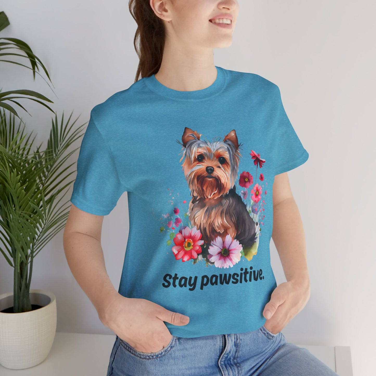 Stay Pawsitive Dog Lover Tee
