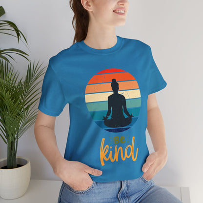 Be Kind Yoga Sunset Tee