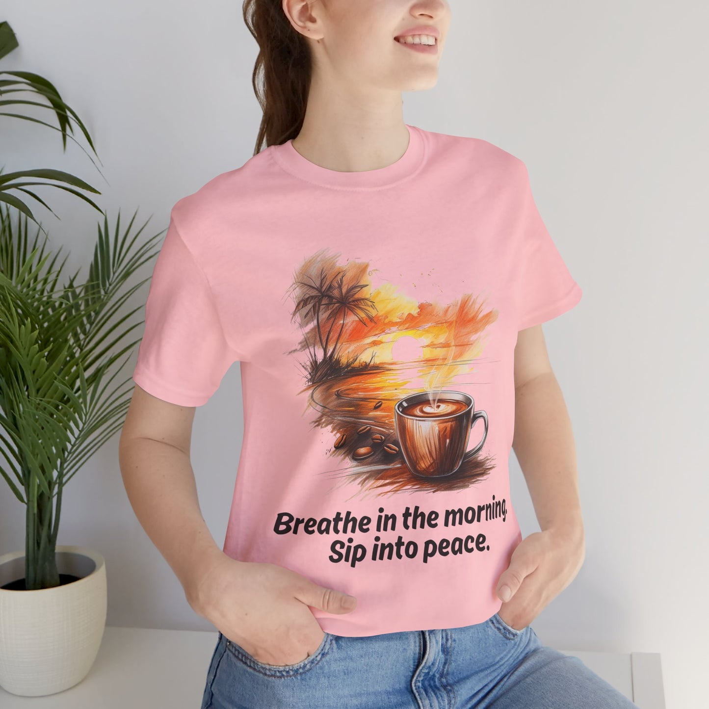 Morning Peace Coffee Tee