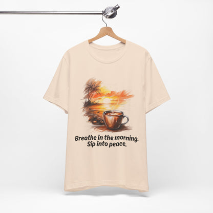 Morning Peace Coffee Tee