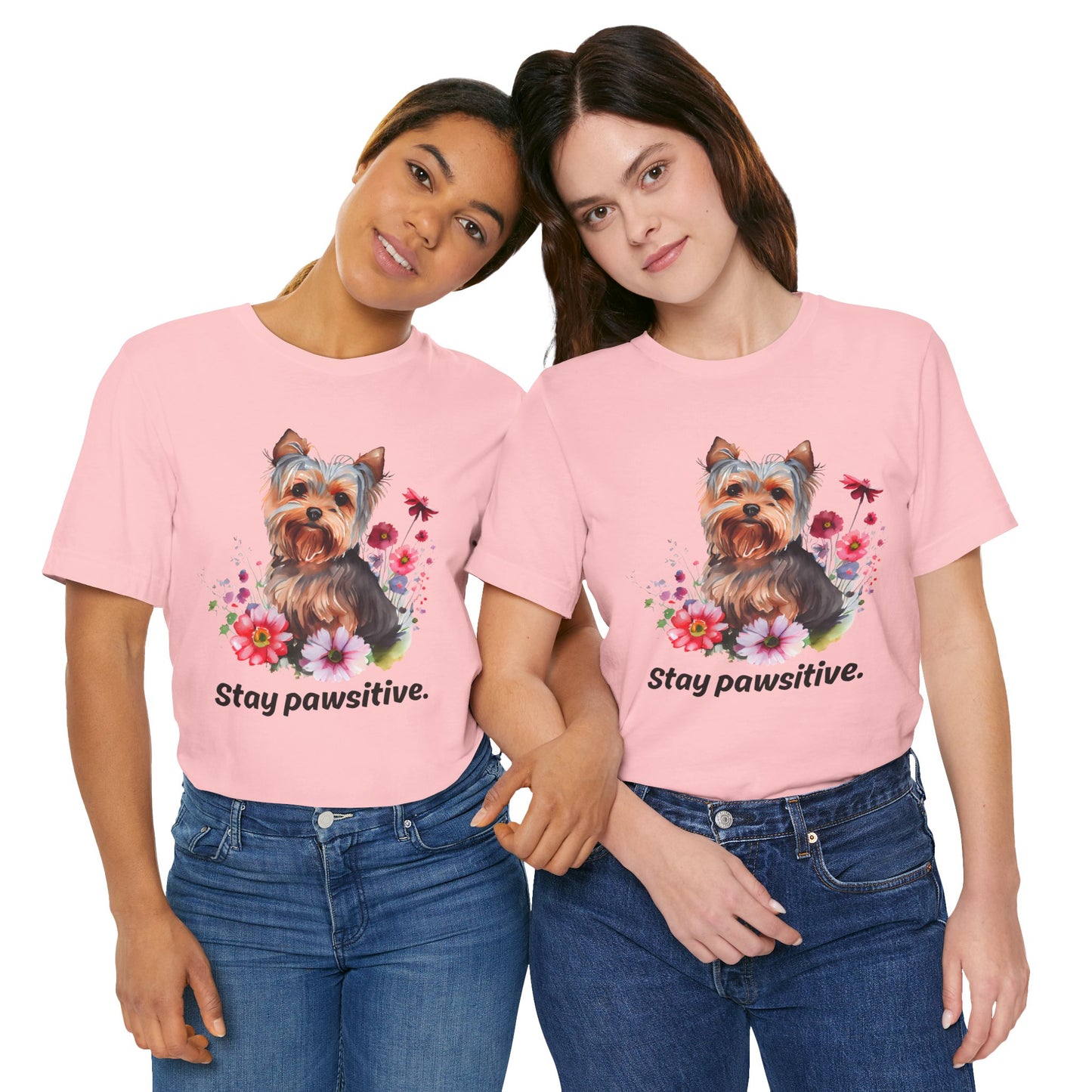 Stay Pawsitive Dog Lover Tee