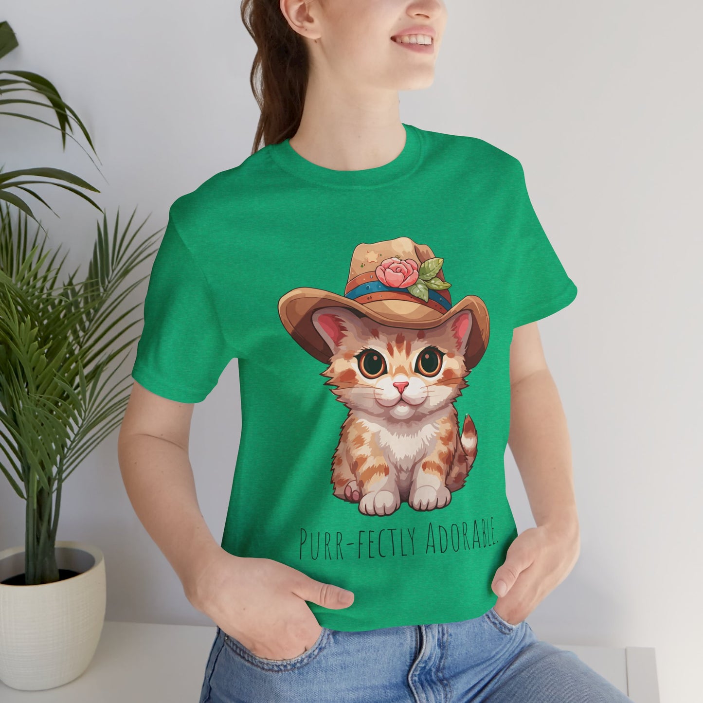 Cute Cat Graphic Tee