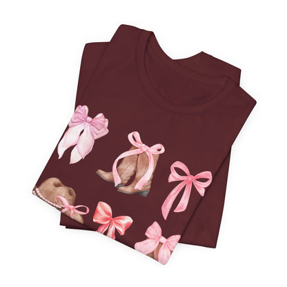 Western Bow Charm Tee