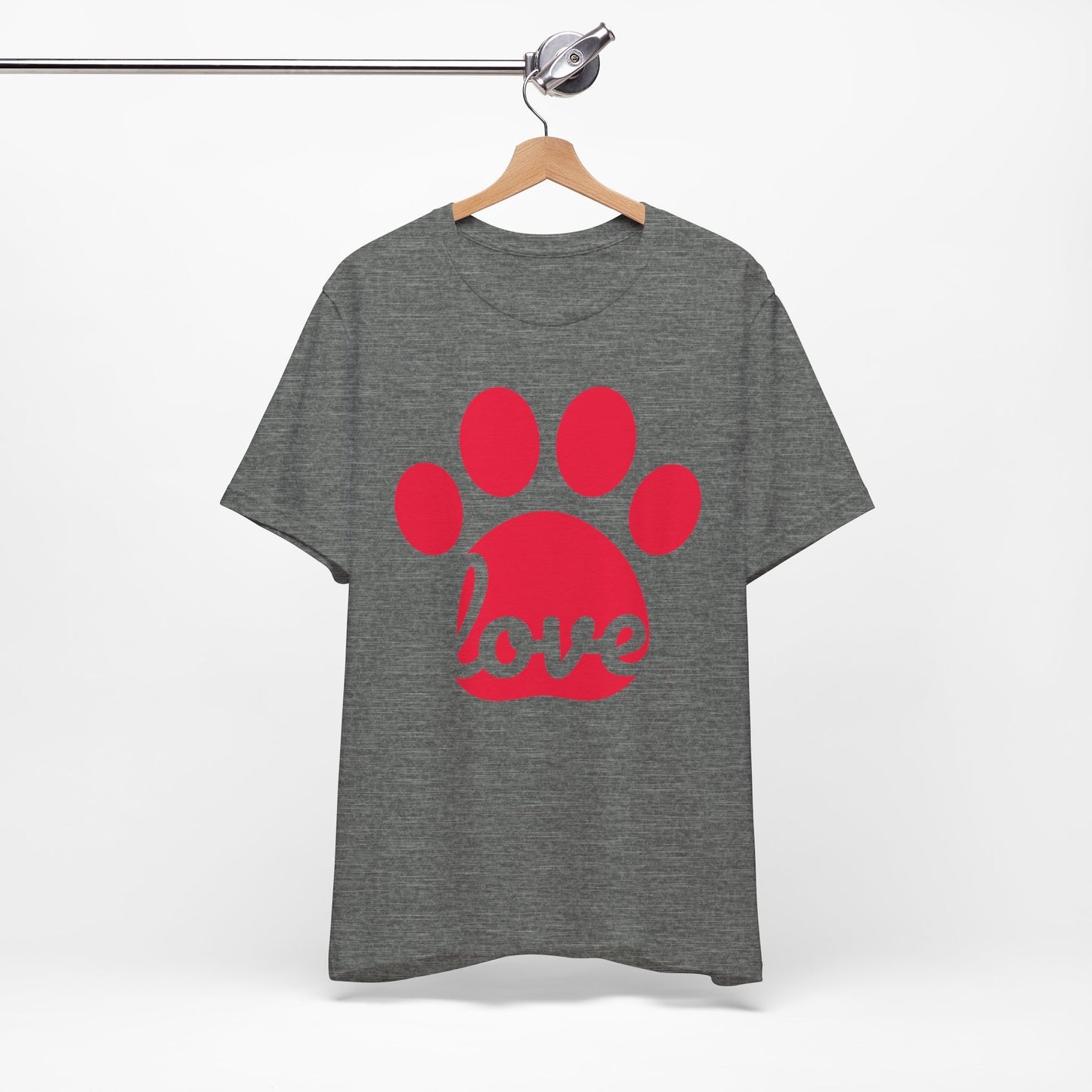 Love Paw Print Jersey Tee