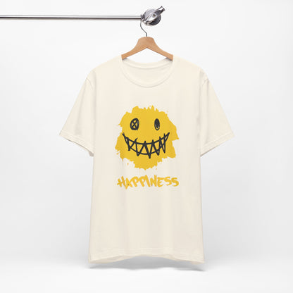 Grungy Happiness Smiley Tee
