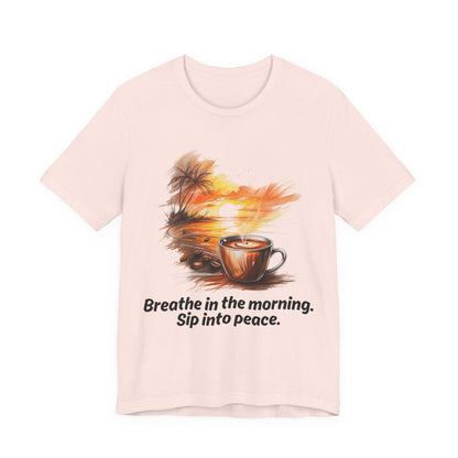 Morning Peace Coffee Tee