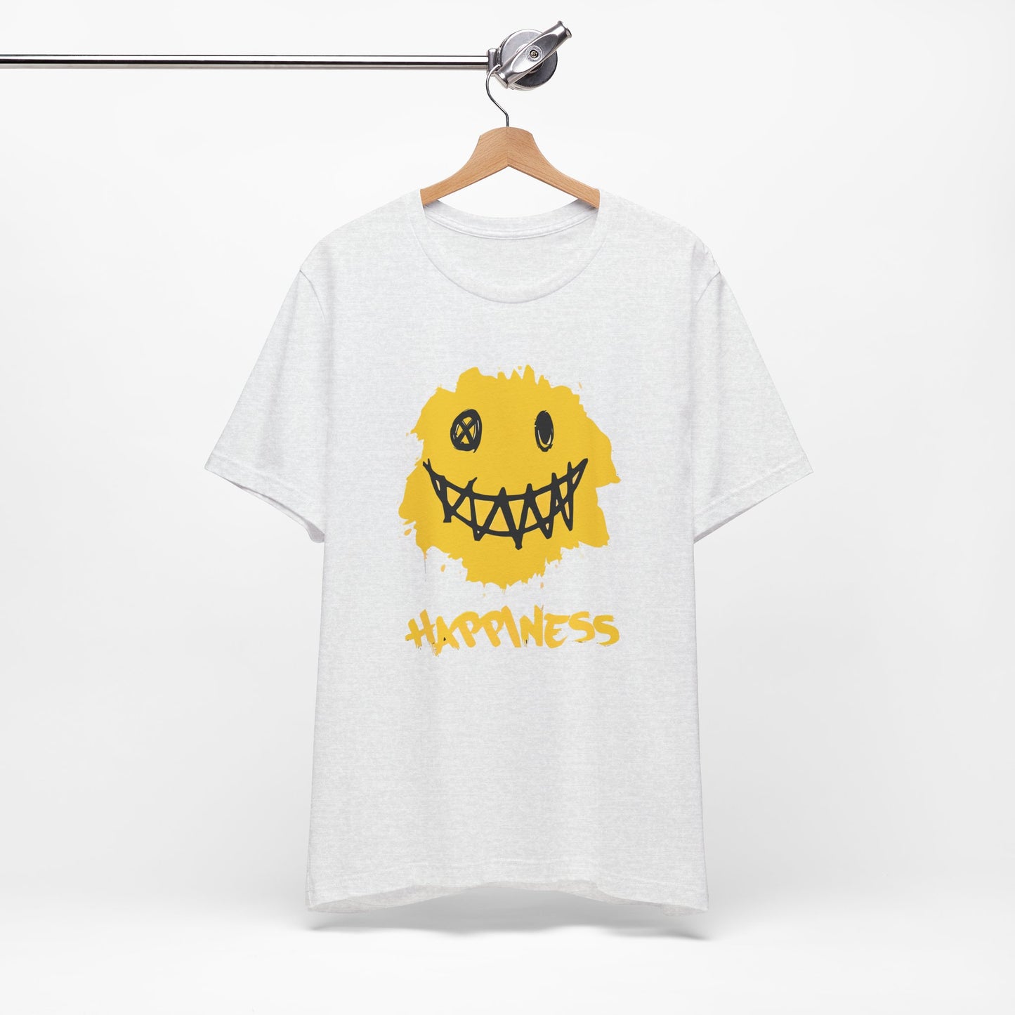 Grungy Happiness Smiley Tee