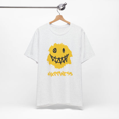 Grungy Happiness Smiley Tee