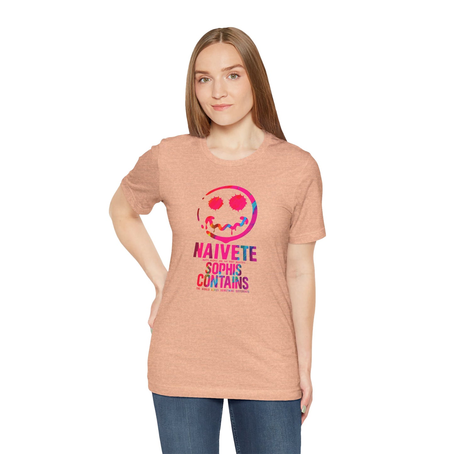 Naivete Sophis Contains Drip Smiley Tee