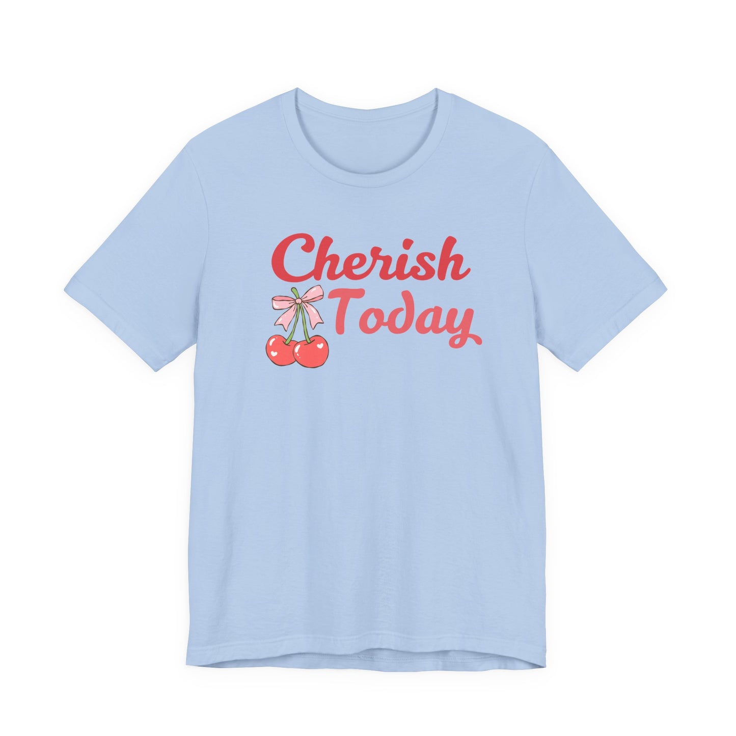 Cherish Today Cherry Bow Tee