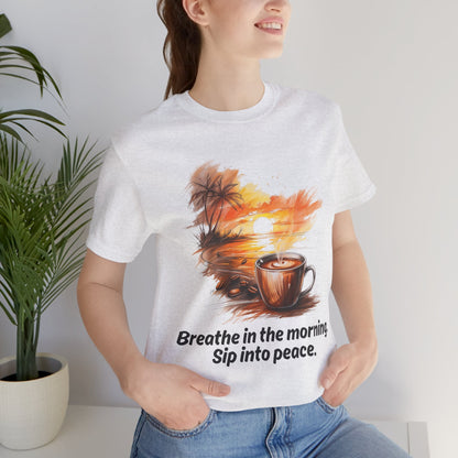 Morning Peace Coffee Tee