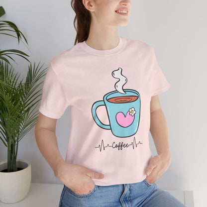 Coffee Lover's Heart Tee