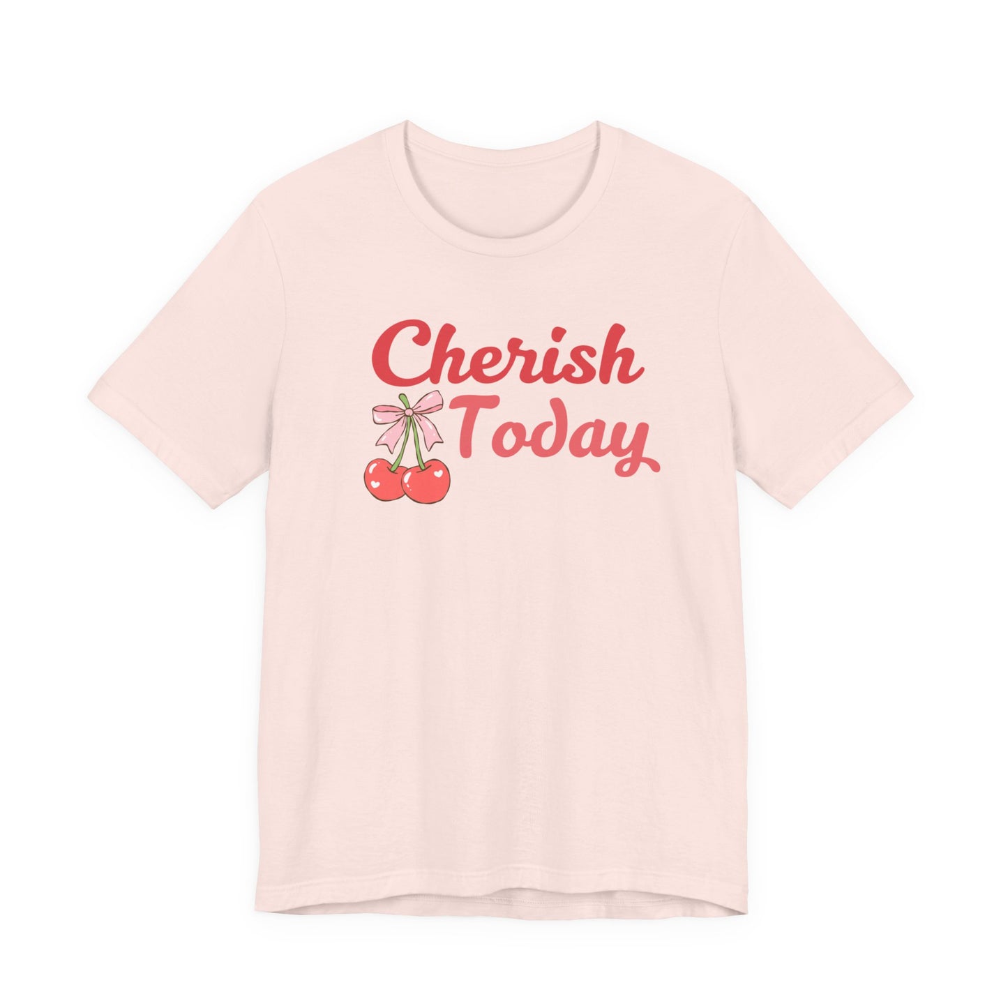 Cherish Today Cherry Bow Tee