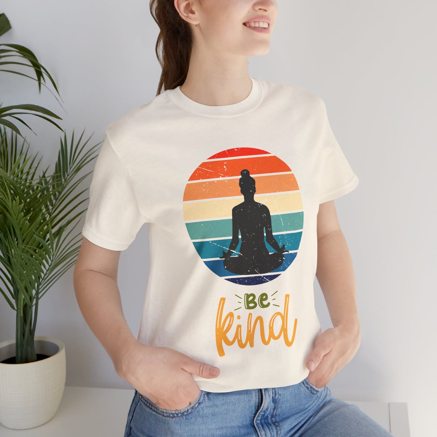 Be Kind Yoga Sunset Tee