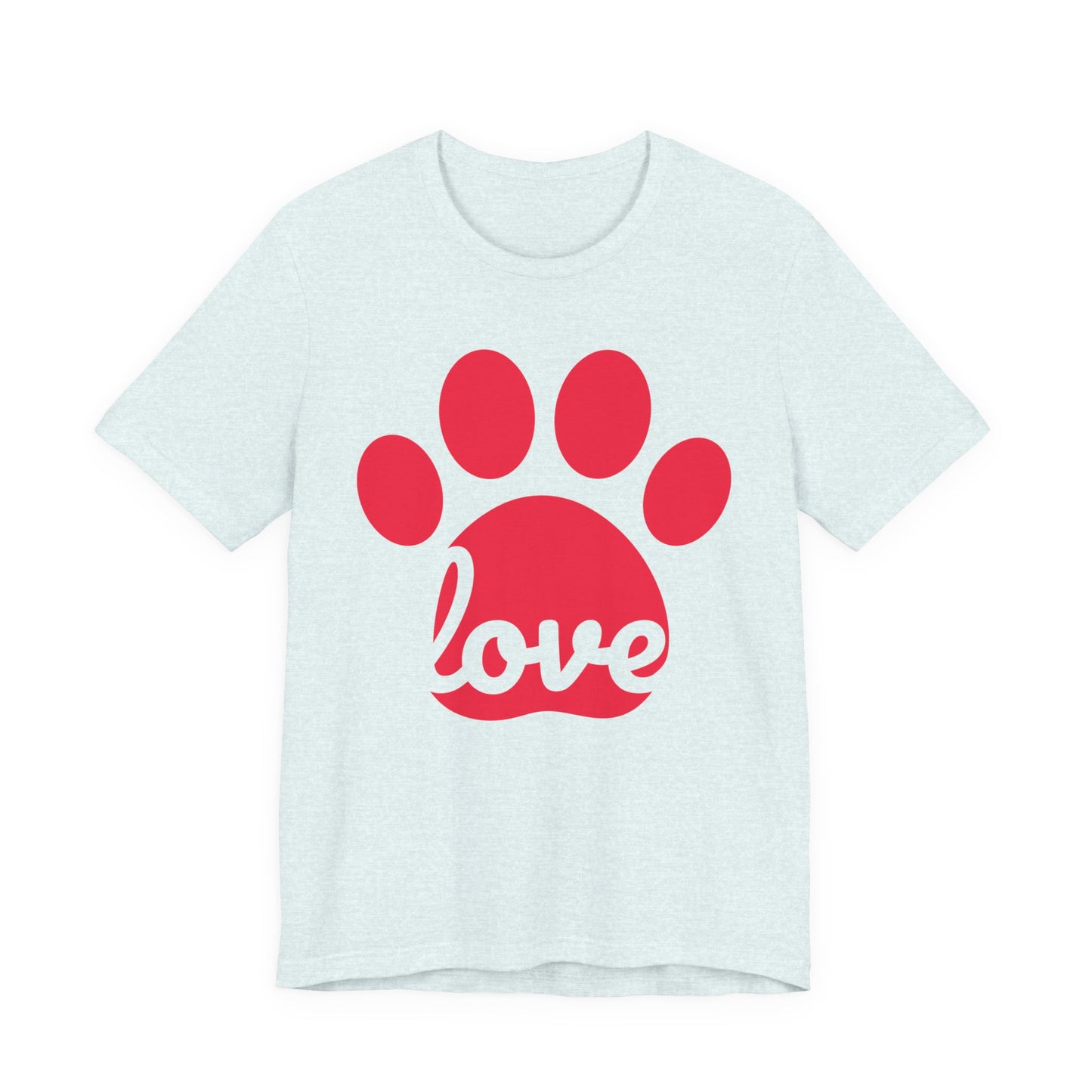 Love Paw Print Jersey Tee