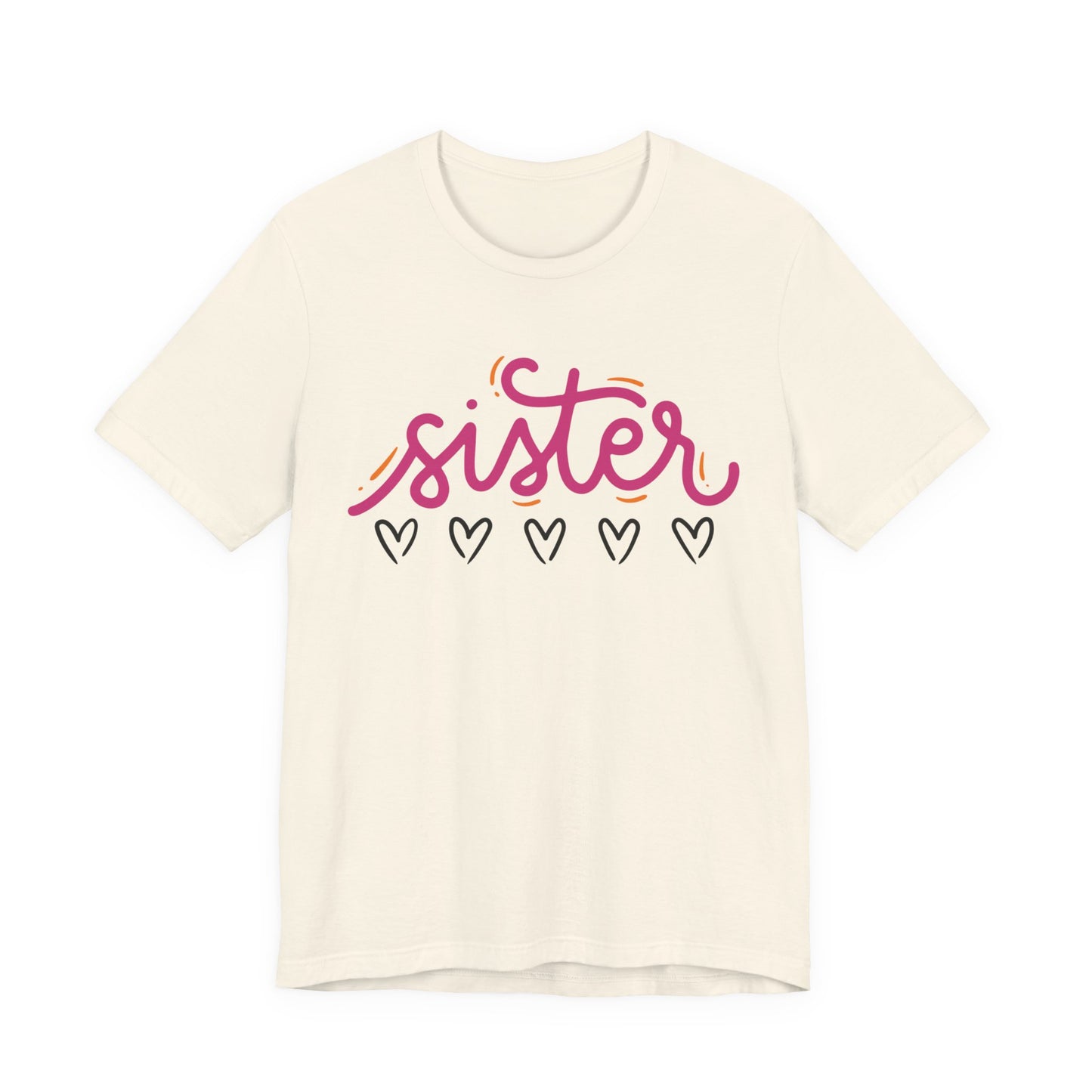 Sister Love Hearts Tee