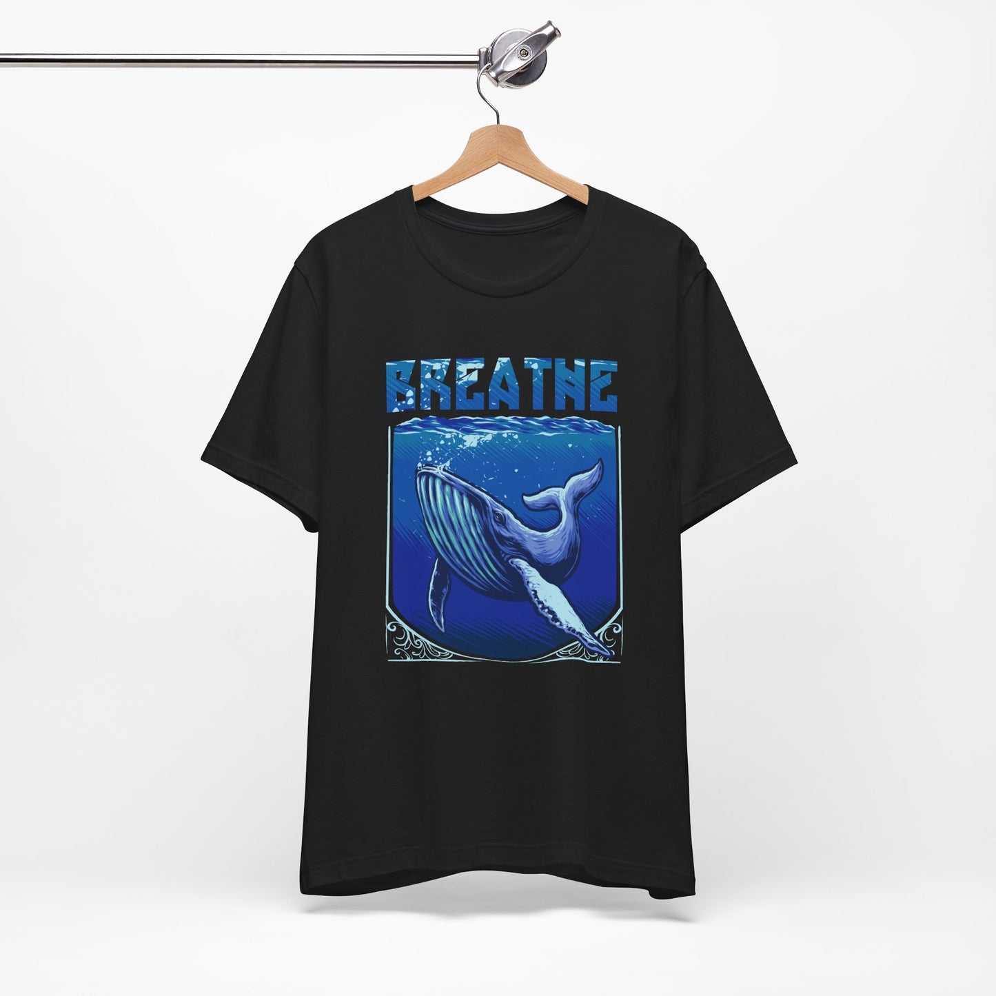 Deep Ocean Whale "Breathe" Tee