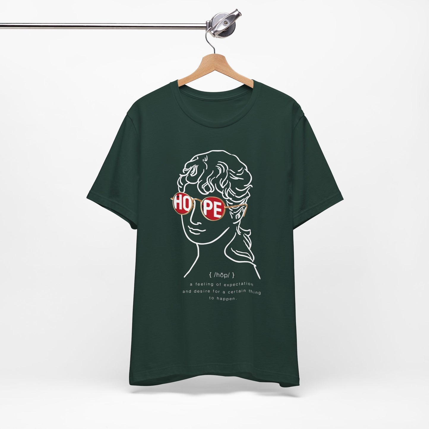 Hope Definition Statue Tee