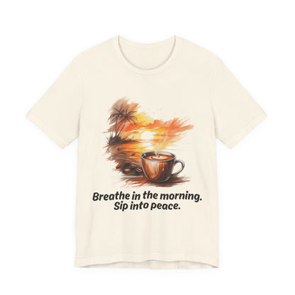 Morning Peace Coffee Tee
