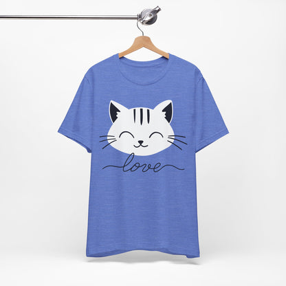Cat Love Minimalist Tee