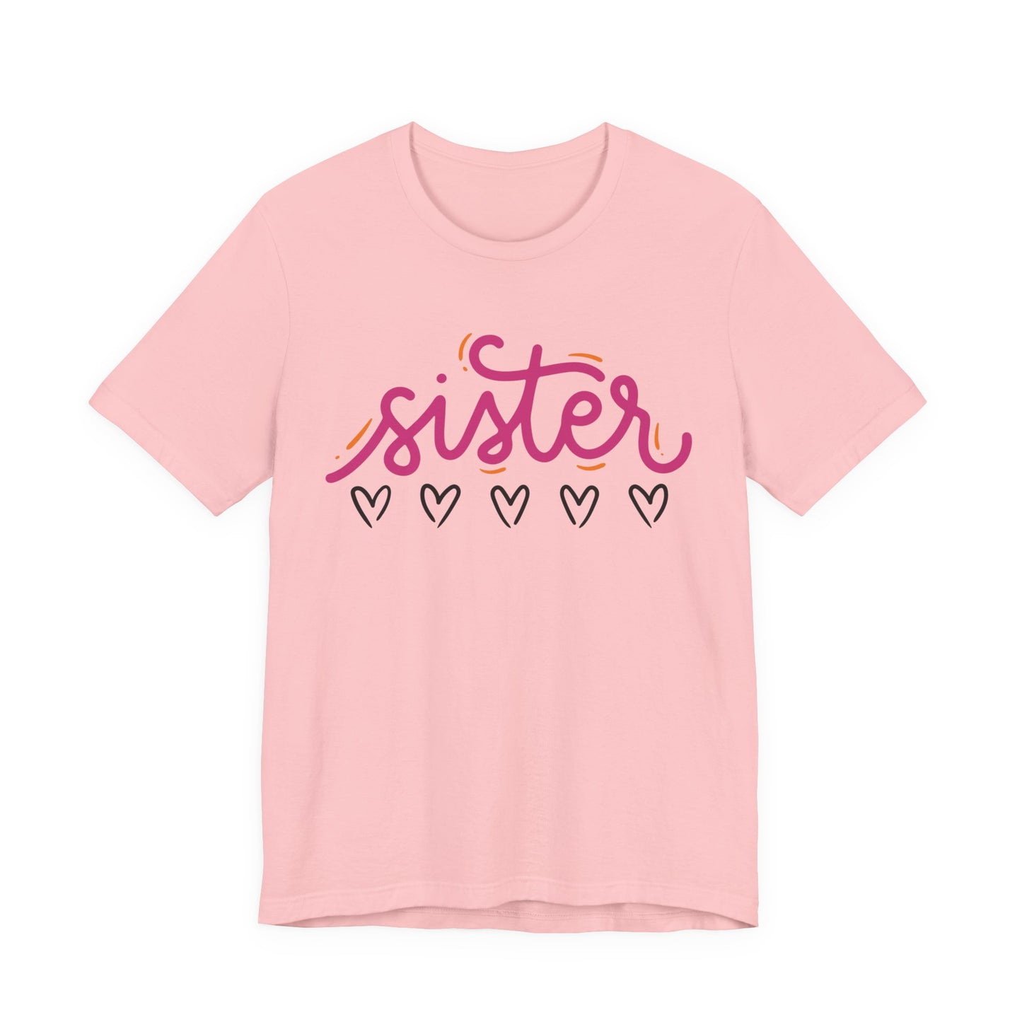 Sister Love Hearts Tee