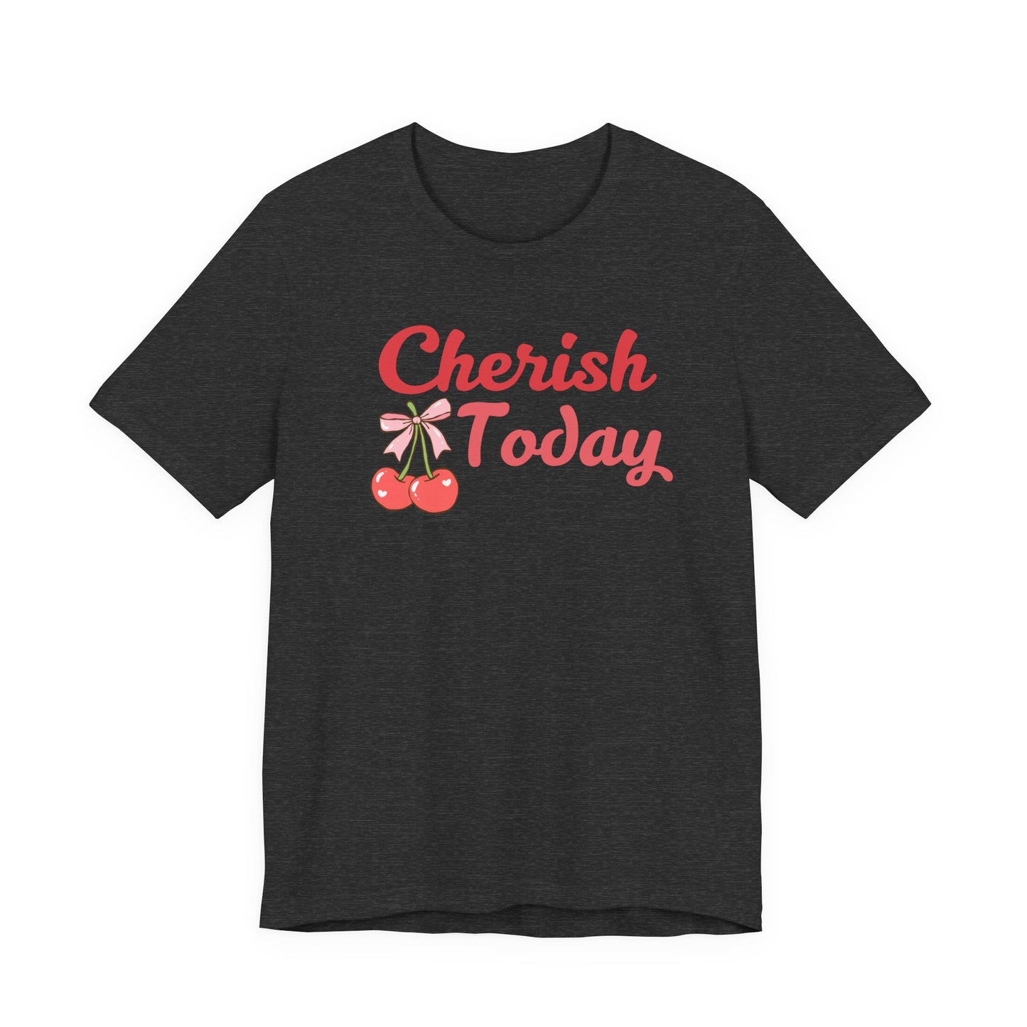 Cherish Today Cherry Bow Tee