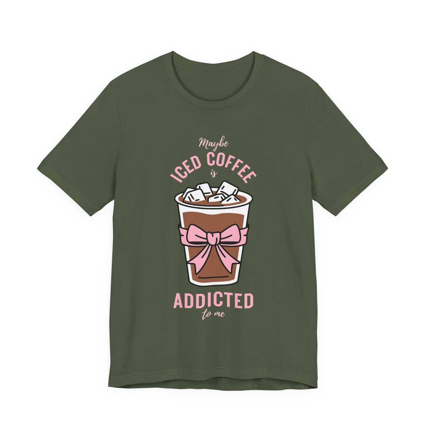 Iced Coffee Addict Tee