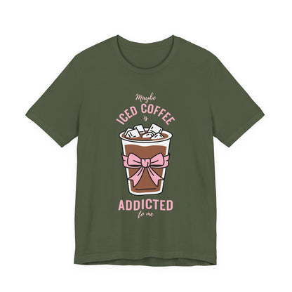 Iced Coffee Addict Tee