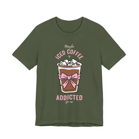 Iced Coffee Addict Tee