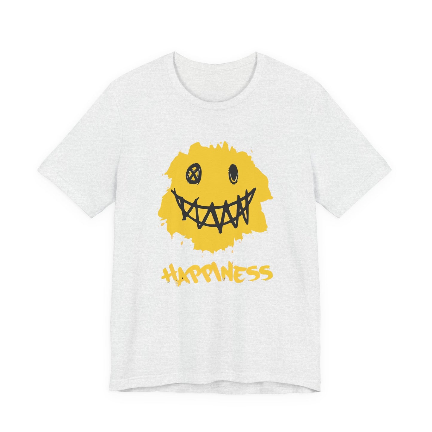 Grungy Happiness Smiley Tee
