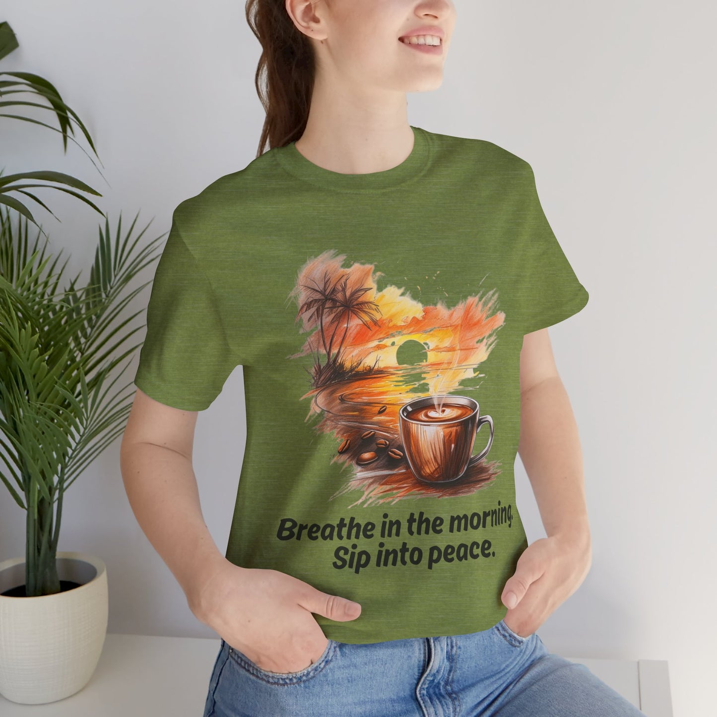 Morning Peace Coffee Tee