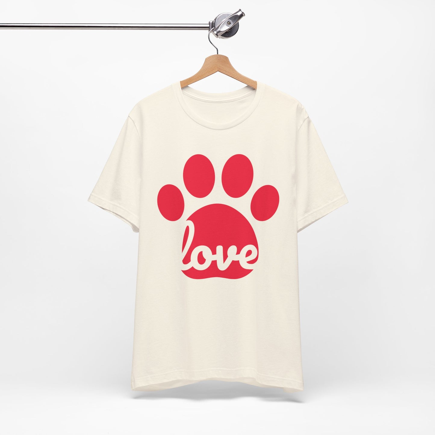 Love Paw Print Jersey Tee