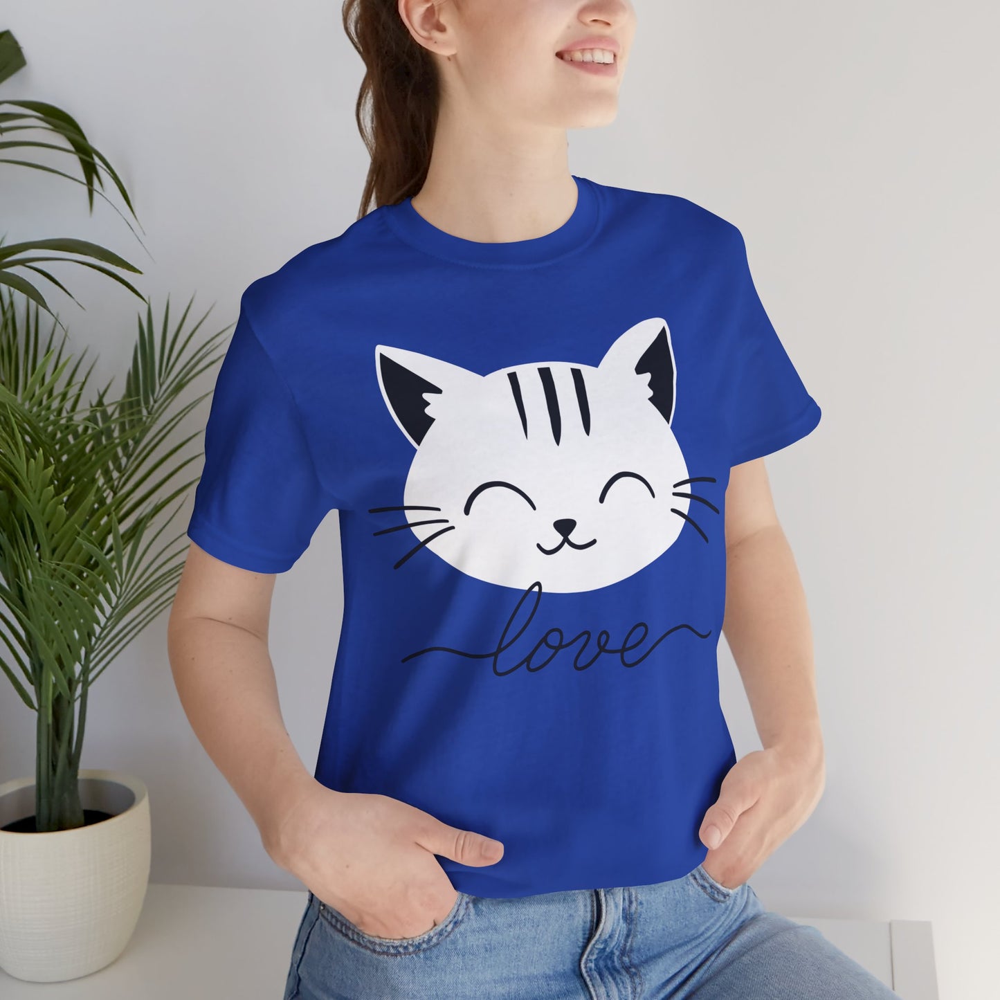 Cat Love Minimalist Tee