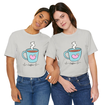 Coffee Lover's Heart Tee