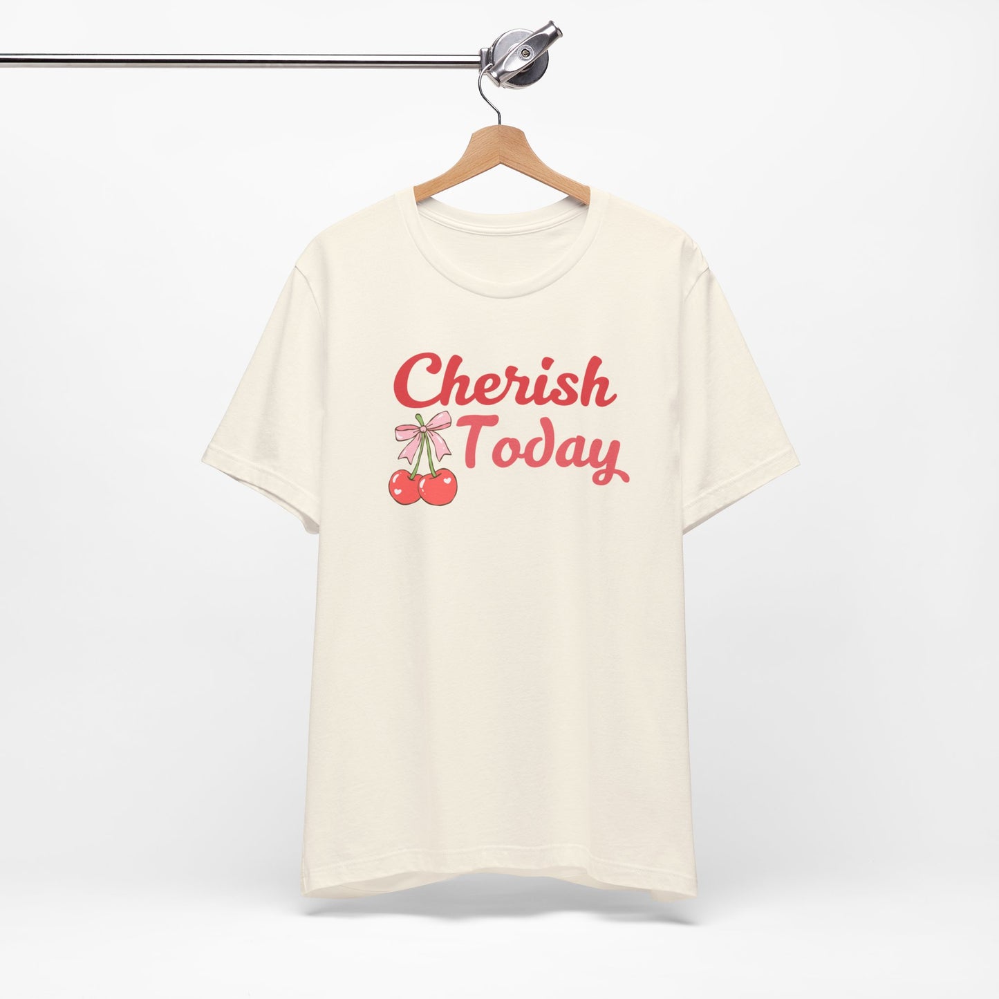 Cherish Today Cherry Bow Tee