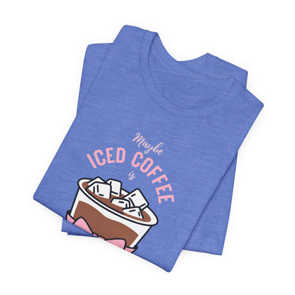 Iced Coffee Addict Tee